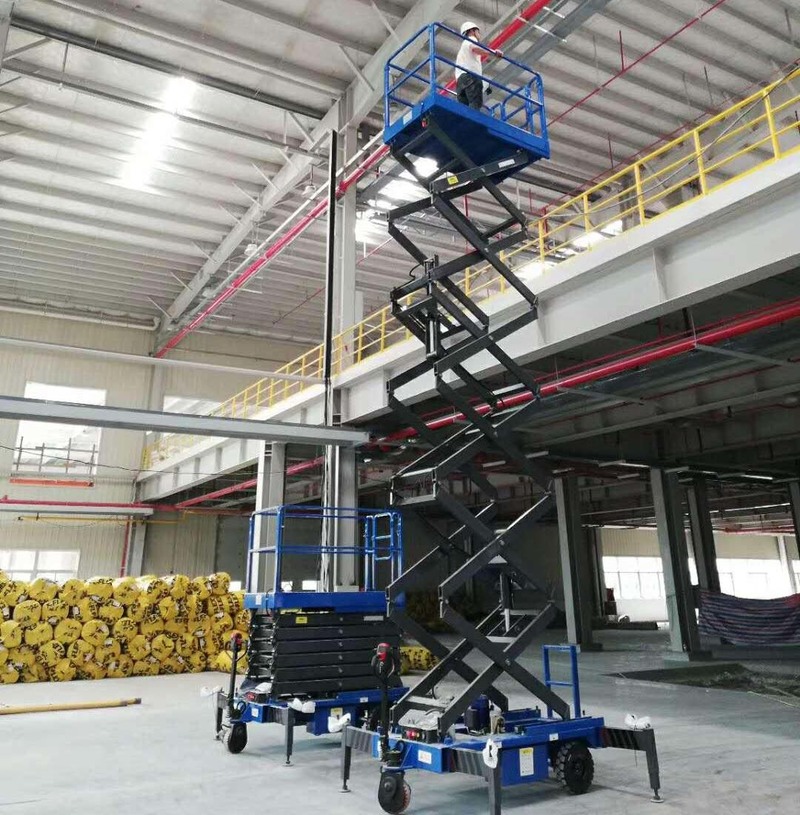 兰州助力行走剪叉式高空作业平台